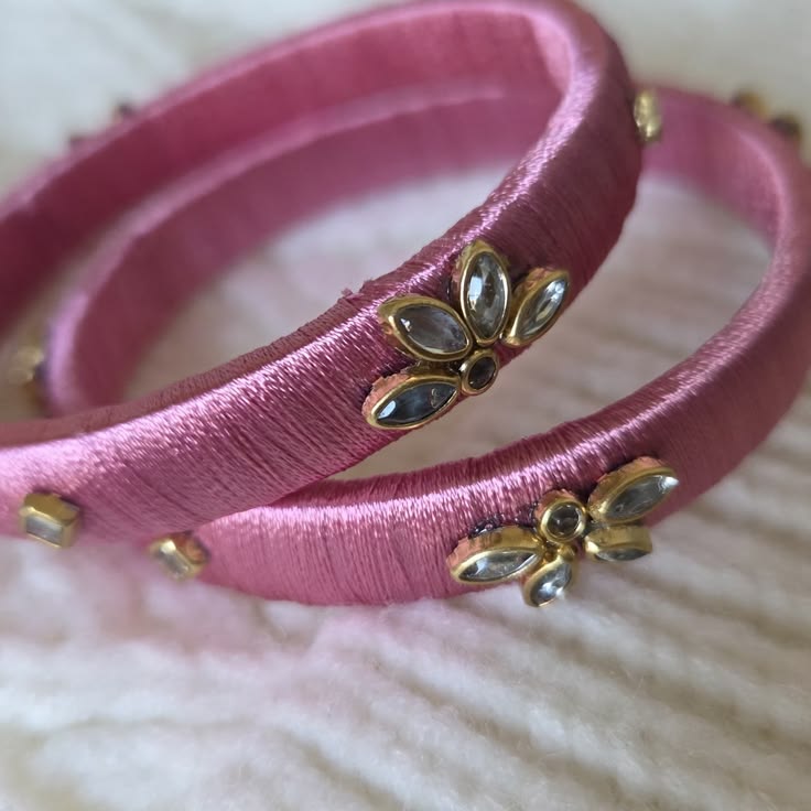 Thread bangles