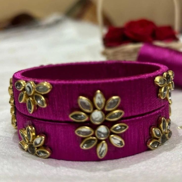 Thread bangles