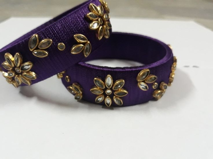 Thread bangles