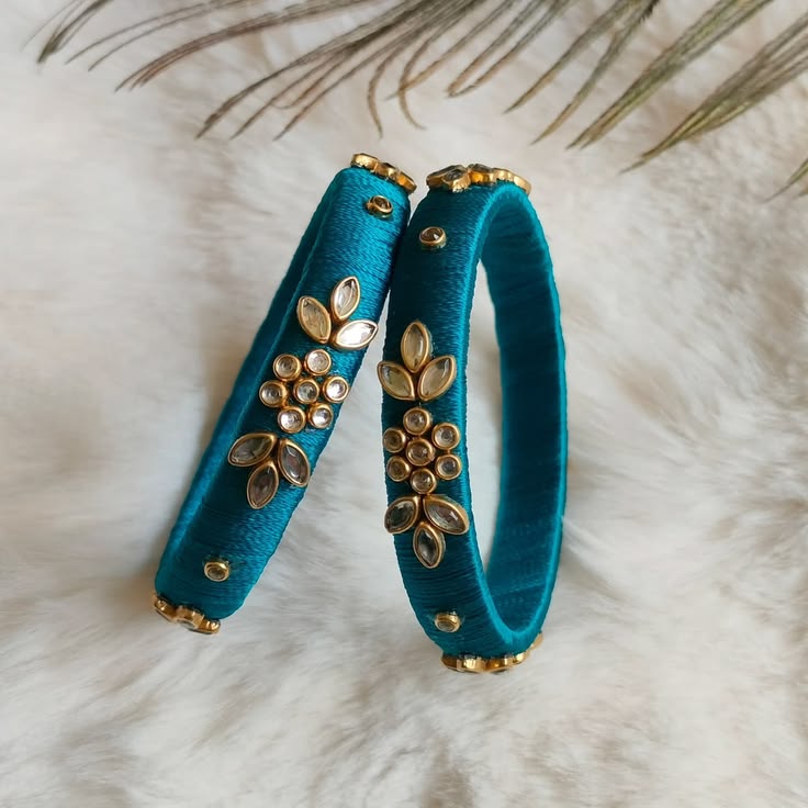 Thread bangles