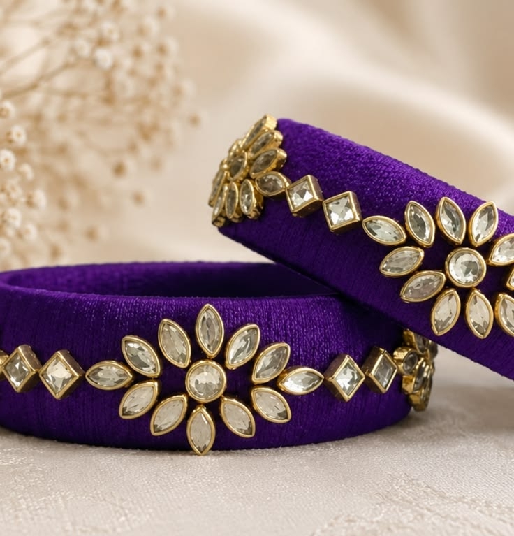 Thread bangles
