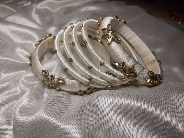 Thread bangles