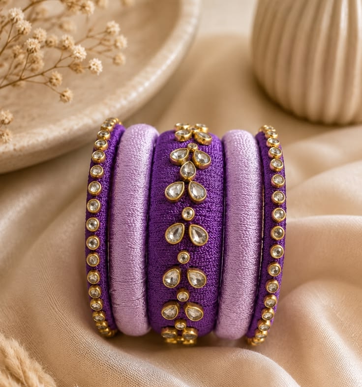 Thread bangles