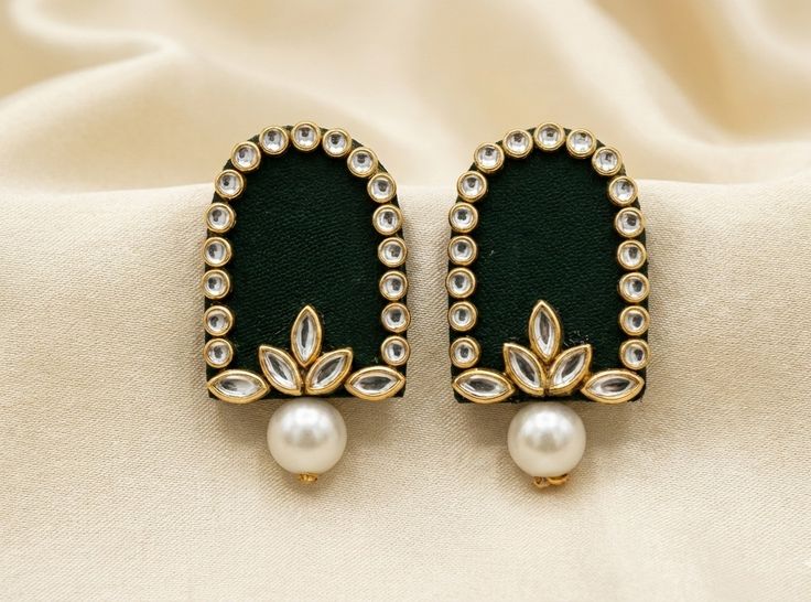Fabric earings