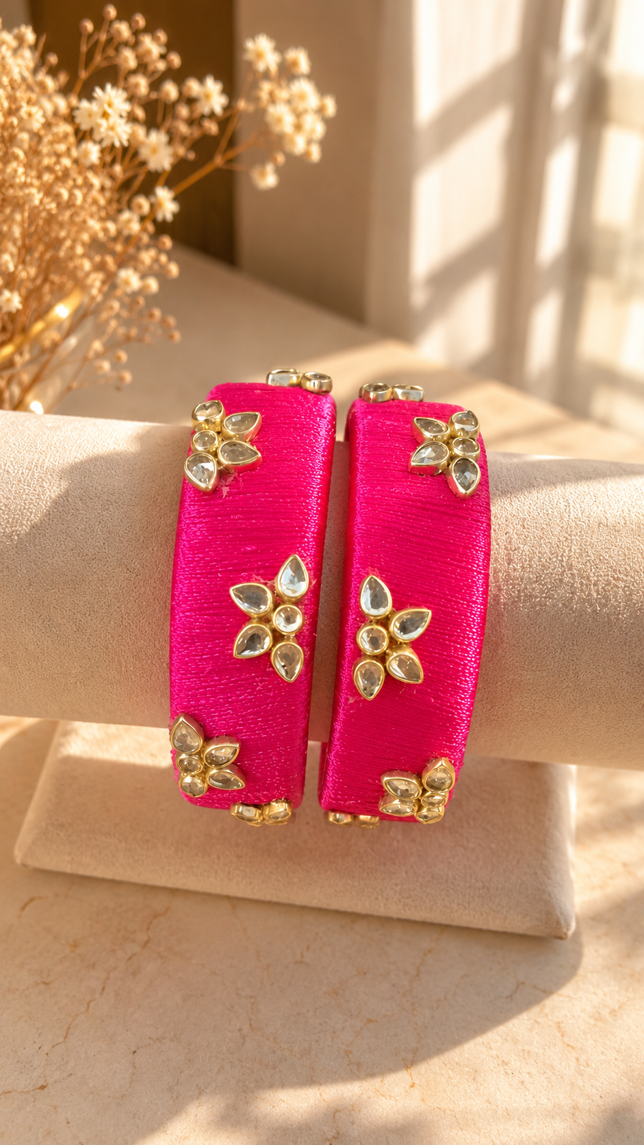 Thread bangles