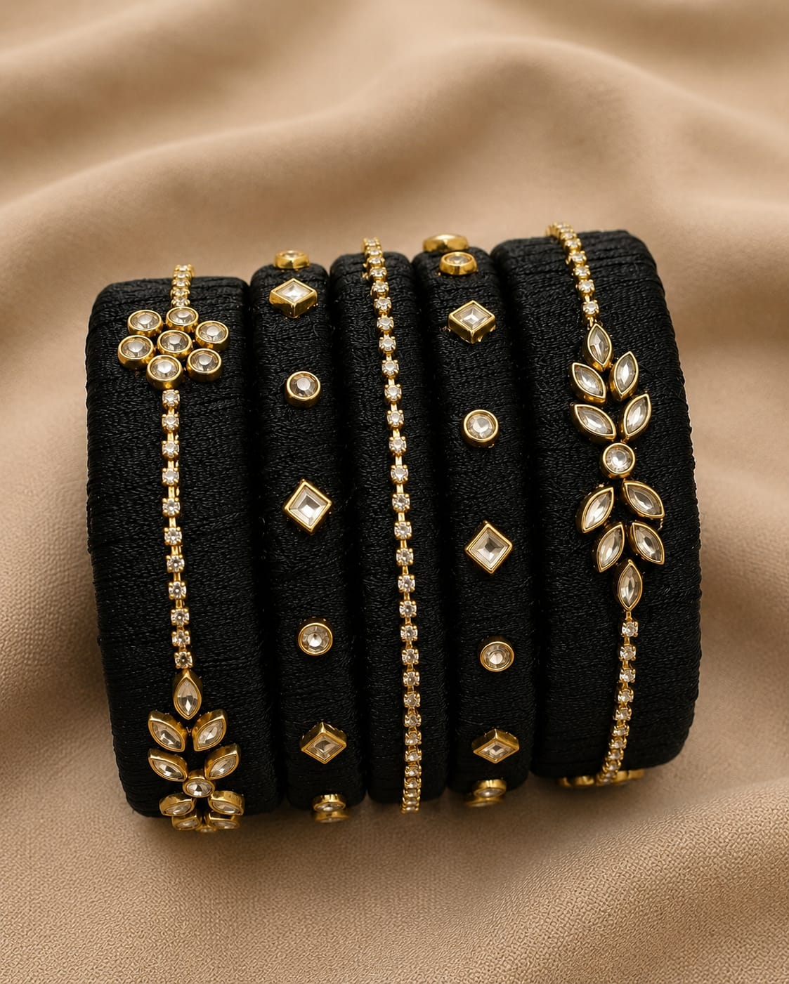 Thread bangles