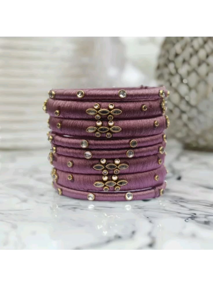 Thread bangles