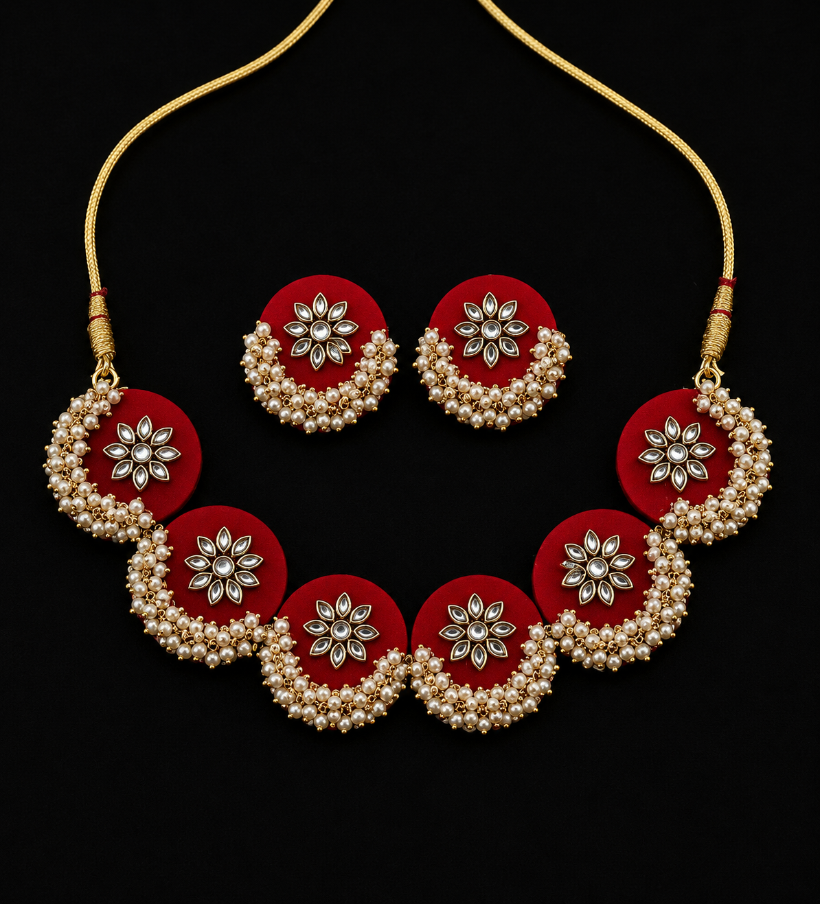 Fabric choker set